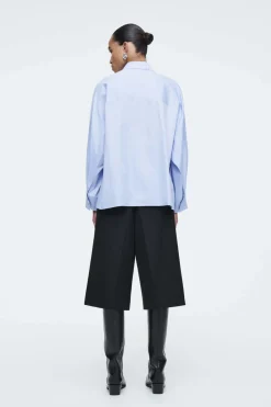COS RELAXED DOUBLE-CUFF SHIRT-Women Shirts & Blouses | Tops
