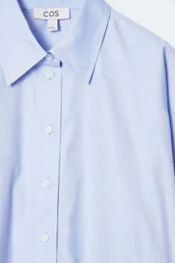 COS RELAXED DOUBLE-CUFF SHIRT-Women Shirts & Blouses | Tops