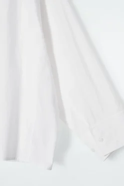 COS RELAXED DOUBLE-CUFF SHIRT-Women Tops | Shirts & Blouses
