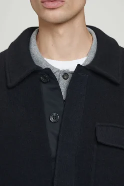 COS RELAXED DOUBLE-FACED WOOL OVERSHIRT- Shirts | Coats & Jackets