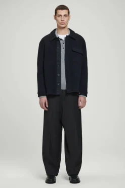 COS RELAXED DOUBLE-FACED WOOL OVERSHIRT- Shirts | Coats & Jackets