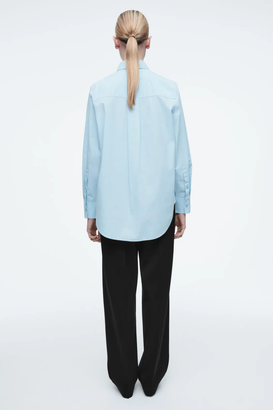 COS RELAXED EMBELLISHED SHIRT-Women Shirts & Blouses | Tops