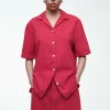 COS RELAXED FADED RESORT SHIRT-Women Shirts & Blouses | Tops