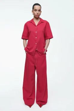 COS RELAXED FADED RESORT SHIRT-Women Shirts & Blouses | Tops