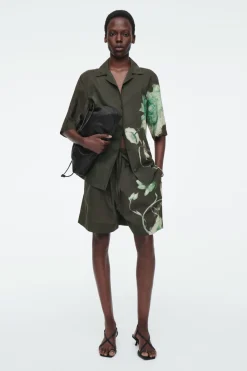 COS RELAXED FLORAL RESORT SHIRT-Women Shirts & Blouses | Tops