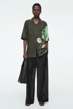COS RELAXED FLORAL RESORT SHIRT-Women Shirts & Blouses | Tops