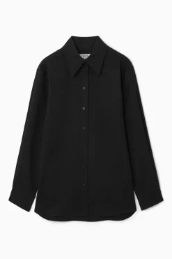 COS RELAXED FLUID SHIRT-Women Shirts & Blouses | Tops