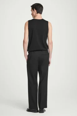 COS RELAXED KNITTED SILK VEST- T-Shirts | Sweaters & Cardigans