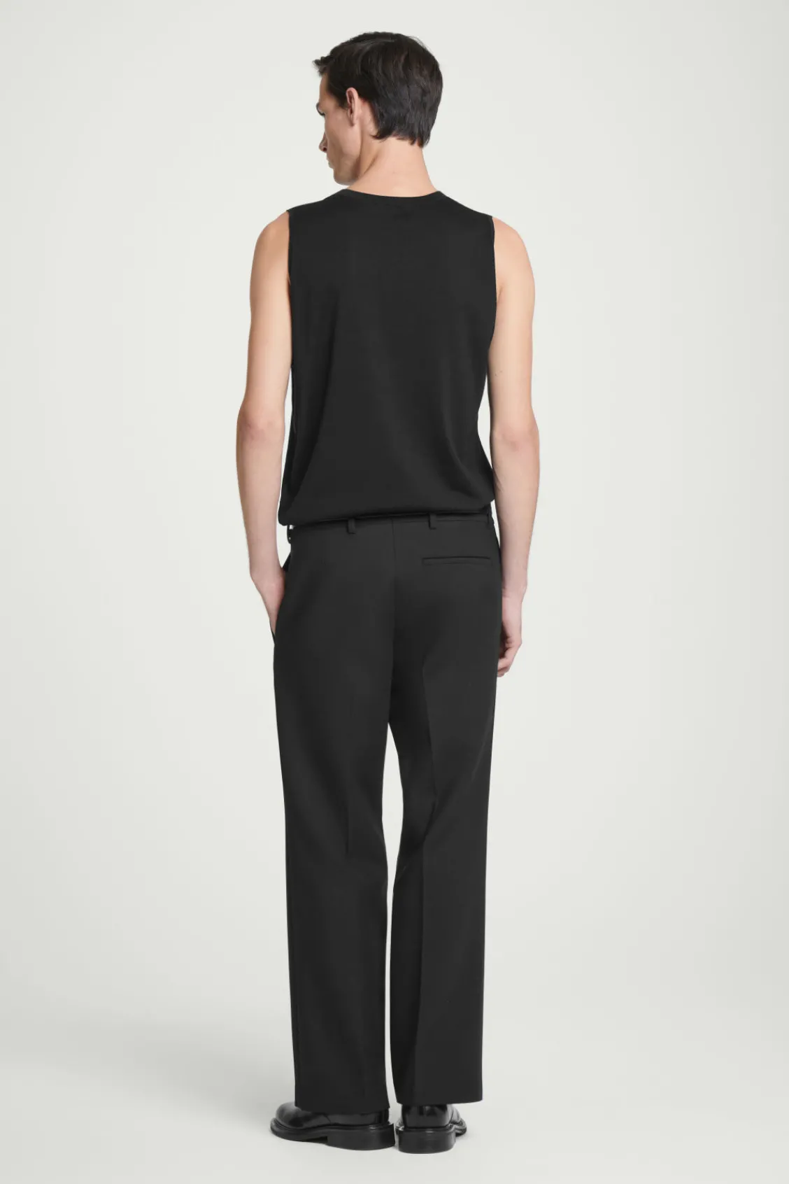 COS RELAXED KNITTED SILK VEST- T-Shirts | Sweaters & Cardigans