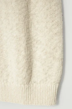 COS RELAXED MÉLANGE-KNIT COTTON TANK- T-Shirts | Sweaters & Cardigans