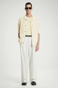 COS RELAXED MÉLANGE-KNIT SHIRT- Sweaters & Cardigans | Shirts