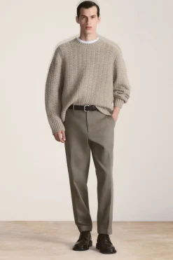 COS RELAXED POINTELLE-KNIT PURE CASHMERE SWEATER- Cashmere | Sweaters & Cardigans