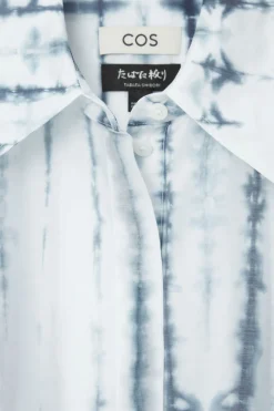 COS RELAXED SHORT-SLEEVED SHIRT-Women Shirts & Blouses | Tops