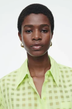 COS RELAXED SILK-BLEND UTILITY SHIRT-Women Shirts & Blouses | Tops