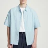 COS RELAXED STRIPED SHORT-SLEEVED SHIRT- Shirts