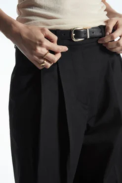 COS RELAXED TAILORED WIDE-LEG PANTS-Women Pants