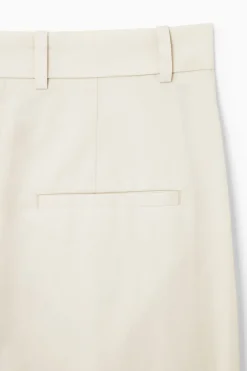 COS RELAXED TAILORED WIDE-LEG PANTS-Women Pants