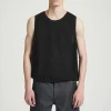 COS RELAXED TEXTURED-KNIT COTTON TANK- T-Shirts | Sweaters & Cardigans