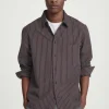 COS RELAXED TWILL SHIRT- Shirts