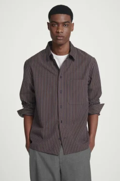 COS RELAXED TWILL SHIRT- Shirts