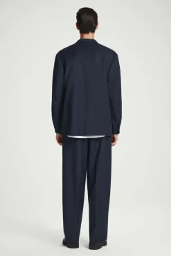 COS RELAXED UNSTRUCTURED MERINO WOOL-BLEND BLAZER- Suits & Tailoring | Coats & Jackets