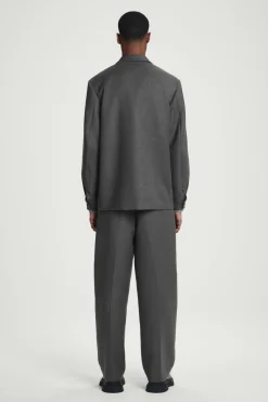 COS RELAXED UNSTRUCTURED MERINO WOOL-BLEND BLAZER- Suits & Tailoring | Coats & Jackets