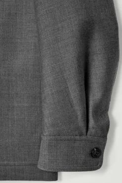 COS RELAXED UNSTRUCTURED MERINO WOOL-BLEND BLAZER- Suits & Tailoring | Coats & Jackets