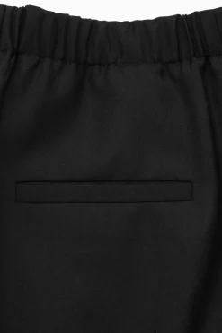 COS RELAXED WOOL WIDE-LEG PANTS-Women Pants