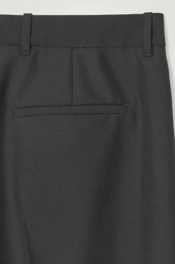 COS RELAXED WOOL-HOPSACK STRAIGHT-LEG PANTS- Suits & Tailoring | Pants