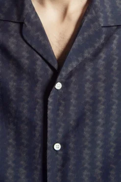 COS RELAXED ZIGZAG STRIPE COTTON SHIRT- Matching Sets | Shirts