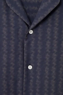 COS RELAXED ZIGZAG STRIPE COTTON SHIRT- Matching Sets | Shirts