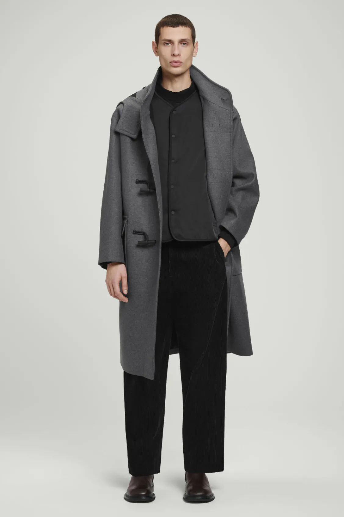 COS REVERSIBLE FAUX SHEARLING GILET- Coats & Jackets