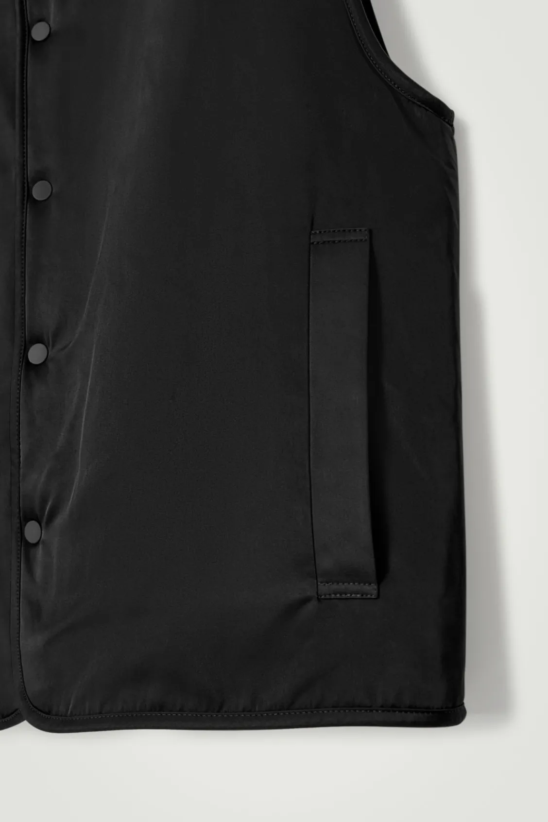 COS REVERSIBLE FAUX SHEARLING GILET- Coats & Jackets