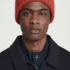 COS RIBBED ALPACA-BLEND BEANIE- Hats & Scarves