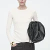 COS RIBBED JERSEY LONG-SLEEVED TOP-Women T-Shirts | Tops