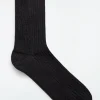 COS RIBBED LUREX SOCKS-Women Socks & Tights