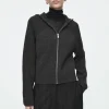 COS RIBBED MERINO WOOL HOODED JACKET-Women Coats & Jackets | Sweaters & Cardigans