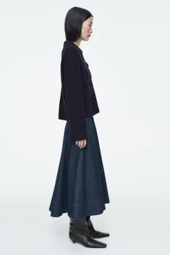 COS RIBBED MERINO WOOL UTILITY JACKET-Women Coats & Jackets | Sweaters & Cardigans