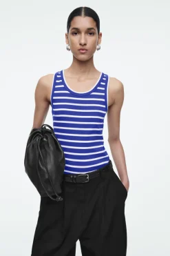 COS RIBBED TANK TOP-Women T-Shirts | Tops
