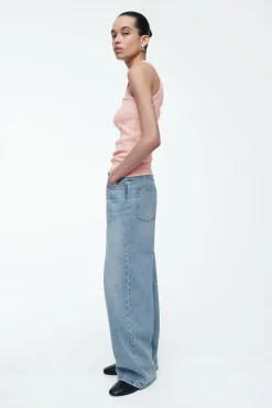 COS RIBBED TANK TOP-Women T-Shirts | Tops