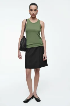COS RIBBED TANK TOP-Women T-Shirts | Tops