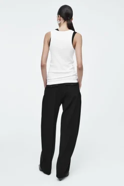 COS RIBBED TANK TOP-Women Tops