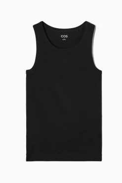 COS RIBBED TANK TOP-Women Tops