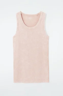 COS RIBBED TANK TOP-Women T-Shirts | Tops