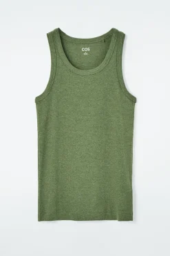 COS RIBBED TANK TOP-Women T-Shirts | Tops