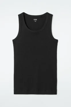 COS RIBBED TANK TOP-Women Tops