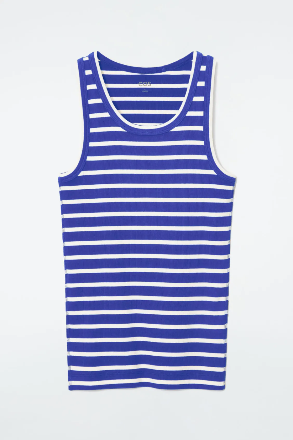 COS RIBBED TANK TOP-Women T-Shirts | Tops