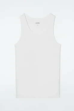COS RIBBED TANK TOP-Women Tops