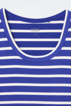 COS RIBBED TANK TOP-Women T-Shirts | Tops