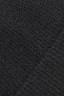 COS RIBBED WOOL AND CASHMERE BEANIE-Women Hats & Scarves | Cashmere